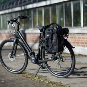 vélo électrique à louer avec sacoches à Liège